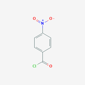 molecular formula C7H4ClNO3 B041219 4-Nitrobenzoyl chloride CAS No. 122-04-3