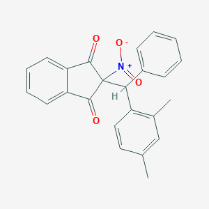 2-[(2,4-dimethylphenyl)(phenyl)methyl]-2-nitro-1H-indene-1,3(2H)-dione