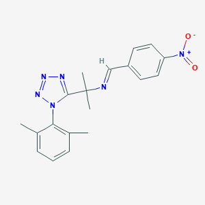 1-(2,6-dimethylphenyl)-5-[1-({4-nitrobenzylidene}amino)-1-methylethyl]-1H-tetraazole