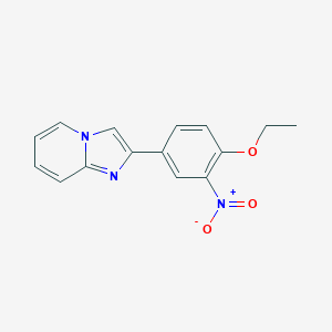 2-(4-Ethoxy-3-nitrophenyl)imidazo[1,2-a]pyridine