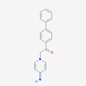 1-[1,1'-Biphenyl]-4-yl-2-(4-imino-1(4H)-pyridinyl)ethanone