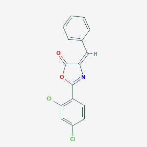 4-benzylidene-2-(2,4-dichlorophenyl)-1,3-oxazol-5(4H)-one