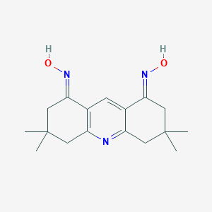 3,3,6,6-tetramethyl-3,4,6,7-tetrahydro-1,8(2H,5H)-acridinedione dioxime