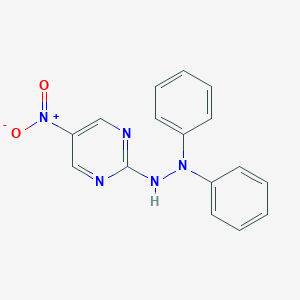 2-(2,2-Diphenylhydrazino)-5-nitropyrimidine