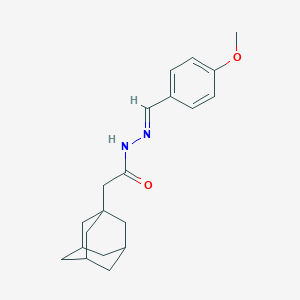 2-(1-adamantyl)-N'-(4-methoxybenzylidene)acetohydrazide
