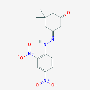 5,5-Dimethyl-1,3-cyclohexanedione 1-({2,4-bisnitrophenyl}hydrazone)