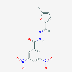 3,5-dinitro-N'-[(5-methyl-2-furyl)methylene]benzohydrazide