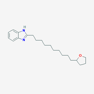 2-(10-tetrahydro-2-furanyldecyl)-1H-benzimidazole