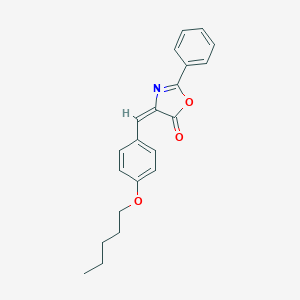 4-[4-(pentyloxy)benzylidene]-2-phenyl-1,3-oxazol-5(4H)-one