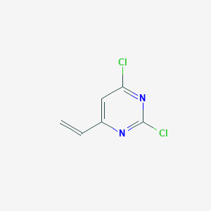 molecular formula C6H4Cl2N2 B041238 2,4-Dichloro-6-vinylpyrimidine CAS No. 169173-79-9