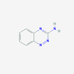 molecular formula C7H6N4 B041255 1,2,4-Benzotriazin-3-amine CAS No. 20028-80-2