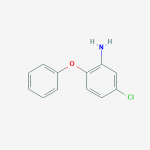 molecular formula C12H10ClNO B041261 5-Chloro-2-phenoxyaniline CAS No. 93-67-4