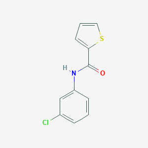 molecular formula C11H8ClNOS B412619 N-(3-chlorophenyl)thiophene-2-carboxamide CAS No. 79822-82-5
