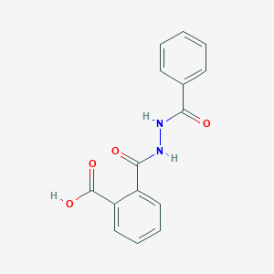 molecular formula C15H12N2O4 B412732 2-(benzamidocarbamoyl)benzoic acid 