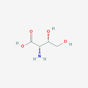 molecular formula C4H9NO4 B041286 4-羟基-L-苏氨酸 CAS No. 21768-45-6