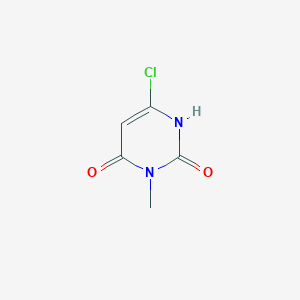 molecular formula C5H5ClN2O2 B041288 6-氯-3-甲基尿嘧啶 CAS No. 4318-56-3