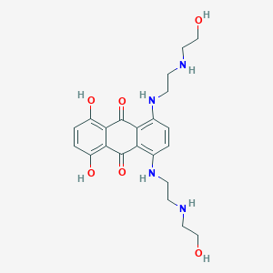 molecular formula C₂₂H₂₈N₄O₆ B000413 Mitoxantrone CAS No. 65271-80-9