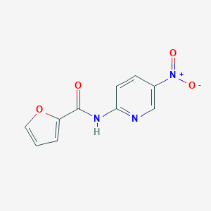 molecular formula C10H7N3O4 B413012 N-(5-nitropyridin-2-yl)furan-2-carboxamide CAS No. 306766-52-9