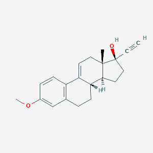 molecular formula C21H24O2 B041304 9(11)-Dehydromestranol CAS No. 1096-29-3