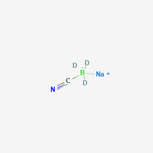 molecular formula CH3BNNa B041305 Sodium cyanoborodeuteride CAS No. 25895-62-9