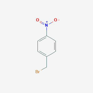 molecular formula C7H6BrNO2 B041307 4-Nitrobenzyl bromide CAS No. 100-11-8