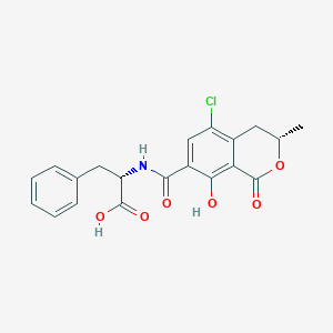 molecular formula C20H18ClNO6 B041308 3-epi-Ochratoxin A CAS No. 189152-21-4