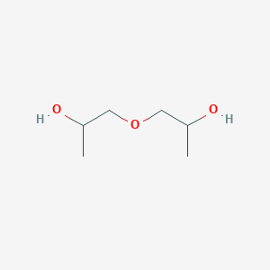 molecular formula C6H14O3<br>CH3CHOHCH2OCH2CHOHCH3<br>C6H14O3 B041319 1,1'-Oxydi-2-propanol CAS No. 110-98-5