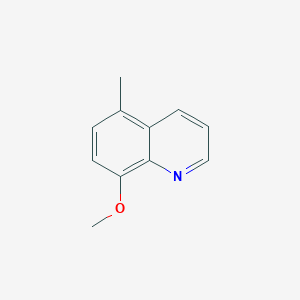 molecular formula C11H11NO B041320 8-Methoxy-5-methylquinoline CAS No. 126403-57-4