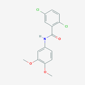 2,5-dichloro-N-(3,4-dimethoxyphenyl)benzamide