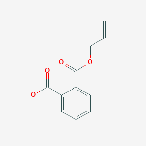 molecular formula C11H10O4 B041327 2-{[(Prop-2-en-1-yl)oxy]carbonyl}benzoate CAS No. 3882-14-2