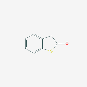 molecular formula C8H6OS B041337 Benzo[b]thiophen-2(3H)-one CAS No. 496-31-1