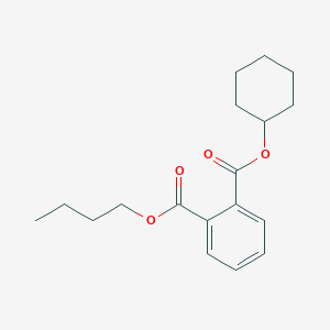 molecular formula C18H24O4 B041341 邻苯二甲酸丁基环己酯 CAS No. 84-64-0