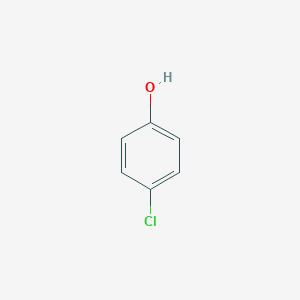 molecular formula C6H5ClO<br>C6H4ClOH<br>C6H5ClO B041353 Parachlorophenol CAS No. 106-48-9