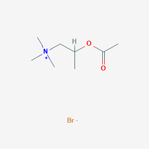 molecular formula C8H18BrNO2 B041356 Methacholine bromide CAS No. 333-31-3