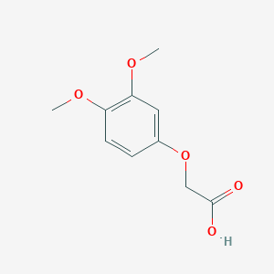 molecular formula C10H12O5 B041358 2-(3,4-Dimethoxyphenoxy)acetic acid CAS No. 95459-73-7