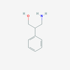 molecular formula C9H13NO B041363 3-Amino-2-phenylpropan-1-ol CAS No. 62247-39-6