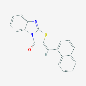 molecular formula C20H12N2OS B413650 Anti-inflammatory agent 42 