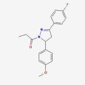 molecular formula C19H19FN2O2 B4136872 Rhodblock 1b 