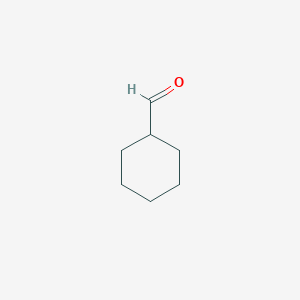 molecular formula C7H12O B041370 Cyclohexanecarboxaldehyde CAS No. 2043-61-0
