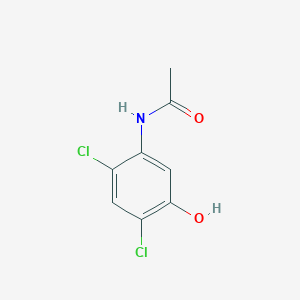 molecular formula C8H7Cl2NO2 B041384 N-(2,4-二氯-5-羟基苯基)乙酰胺 CAS No. 67669-19-6