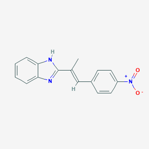 2-(2-{4-nitrophenyl}-1-methylvinyl)-1H-benzimidazole