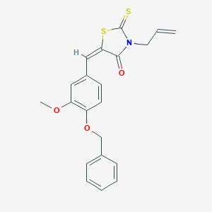 3-Allyl-5-[4-(benzyloxy)-3-methoxybenzylidene]-2-thioxo-1,3-thiazolidin-4-one