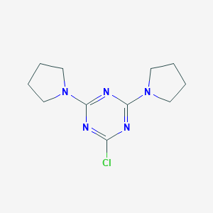 2-Chloro-4,6-dipyrrolidin-1-yl-1,3,5-triazine