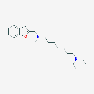 N~1~-(1-benzofuran-2-ylmethyl)-N~7~,N~7~-diethyl-N~1~-methyl-1,7-heptanediamine