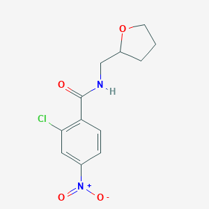 2-chloro-4-nitro-N-(oxolan-2-ylmethyl)benzamide