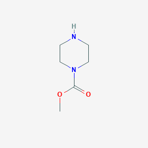molecular formula C6H12N2O2 B041395 Methyl piperazine-1-carboxylate CAS No. 50606-31-0