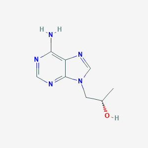 molecular formula C8H11N5O B041396 (S)-1-(6-氨基-9H-嘌呤-9-基)丙醇 CAS No. 14047-27-9