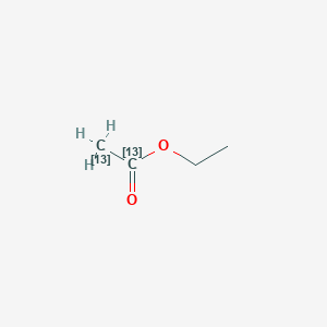 molecular formula C4H8O2 B041397 Ethyl acetate-1,2-13C2 CAS No. 84508-45-2