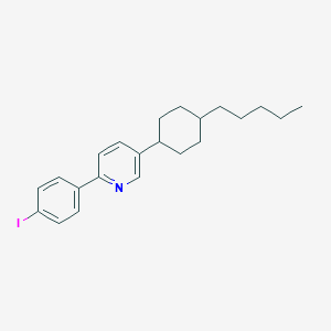 2-(4-Iodophenyl)-5-(4-pentylcyclohexyl)pyridine