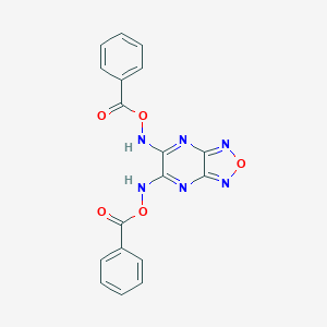 [1,2,5]oxadiazolo[3,4-b]pyrazine-5,6(4H,7H)-dione bis(O-benzoyloxime)
